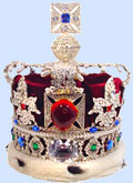 Корона Британской империи с бриллиантом 'Кулиннан-II'