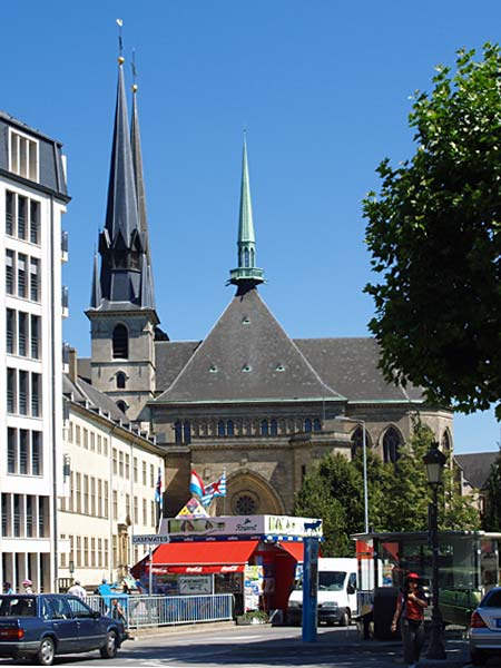 Глазами очевидцев: Кафедральный собор Богоматери. Люксембург